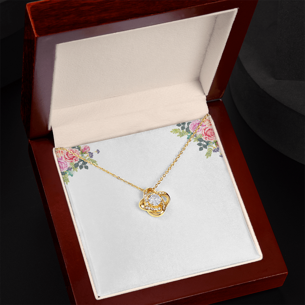 Infinite Bond Love Knot Necklace