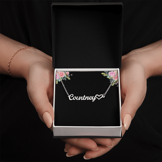 Heart Name Necklace