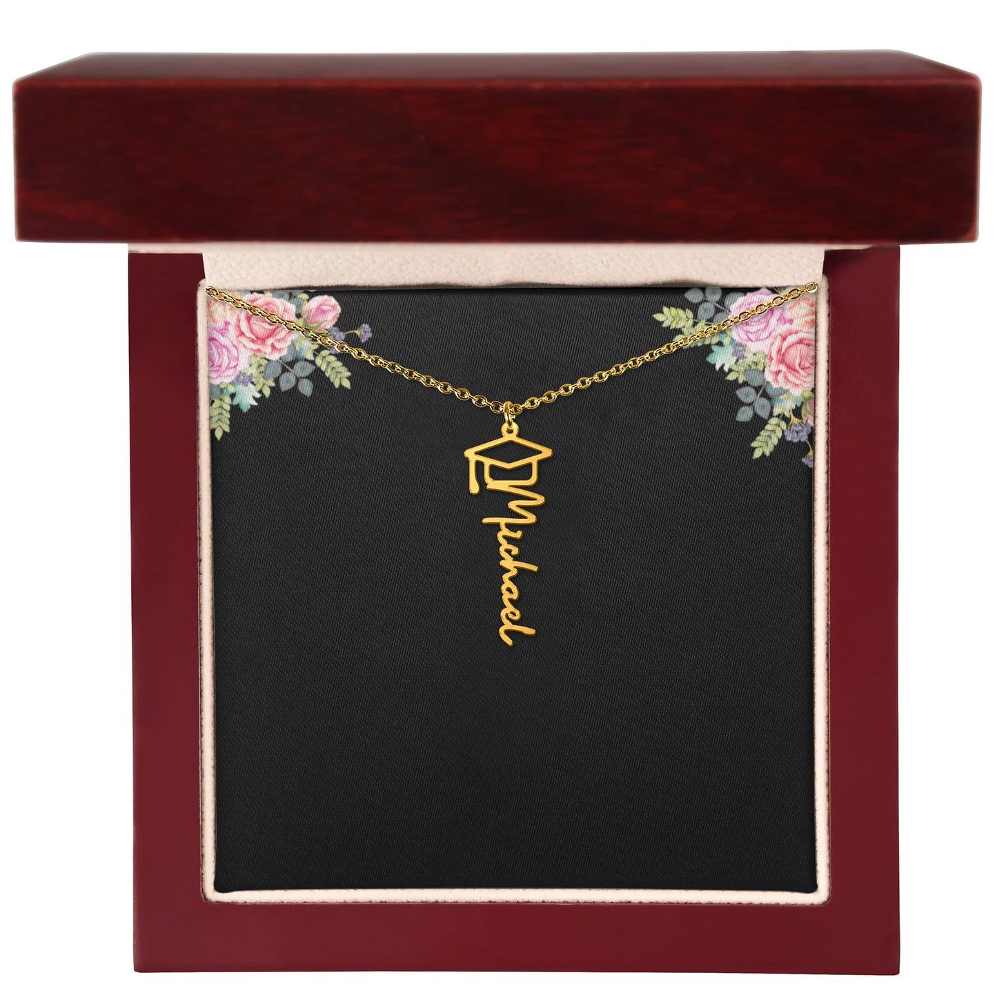 Graduation Name Necklace