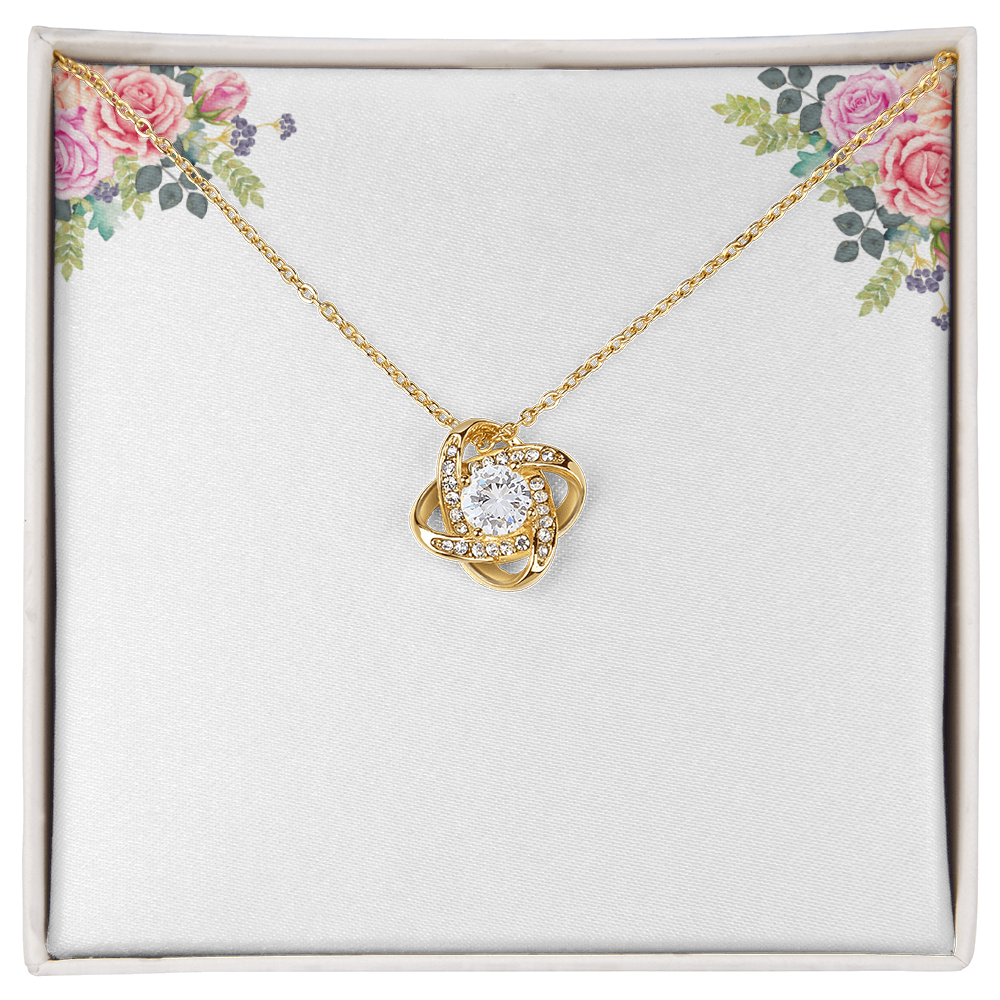 Infinite Bond Love Knot Necklace