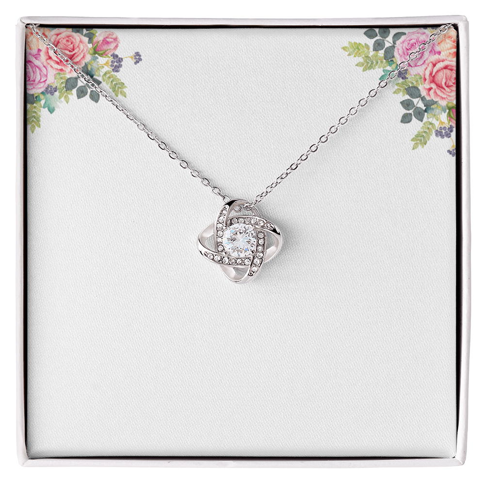 Infinite Bond Love Knot Necklace