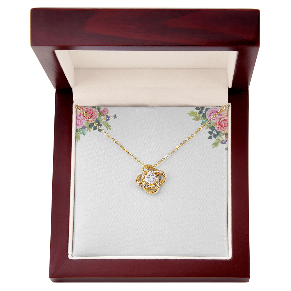 Infinite Bond Love Knot Necklace