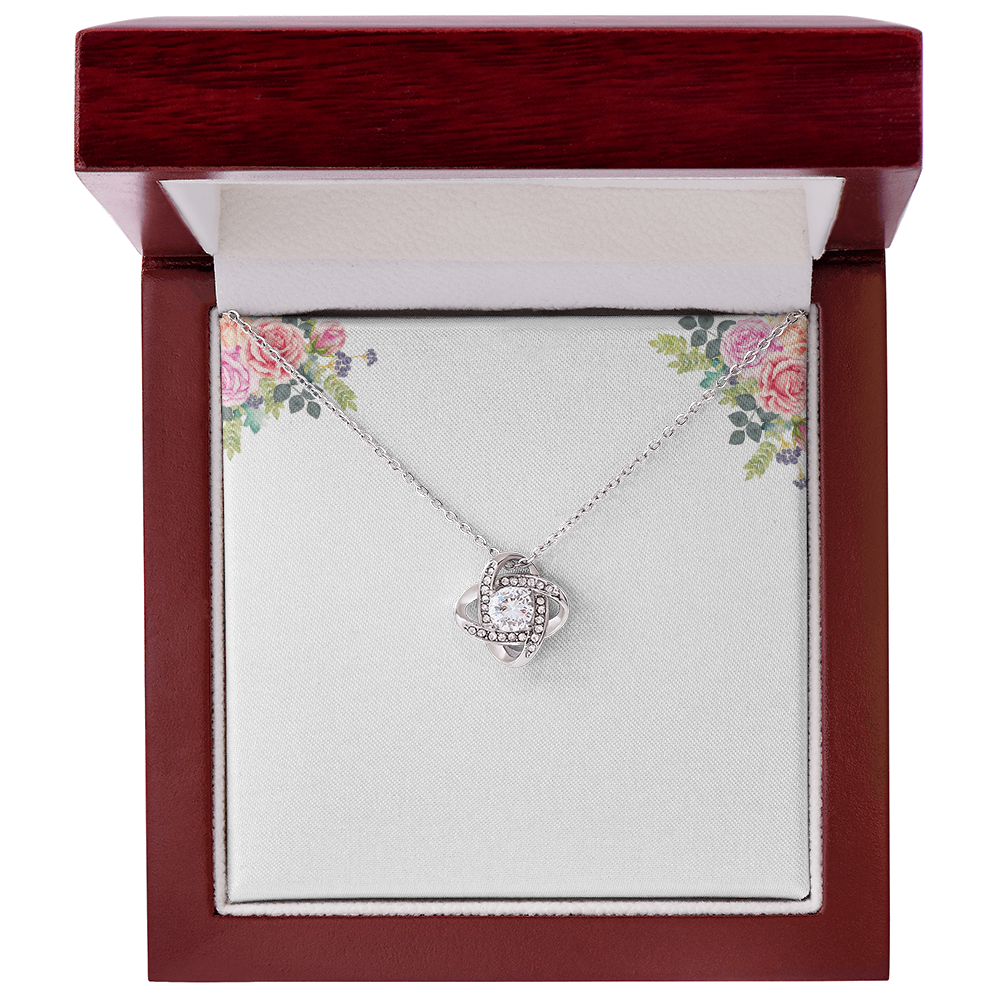 Infinite Bond Love Knot Necklace