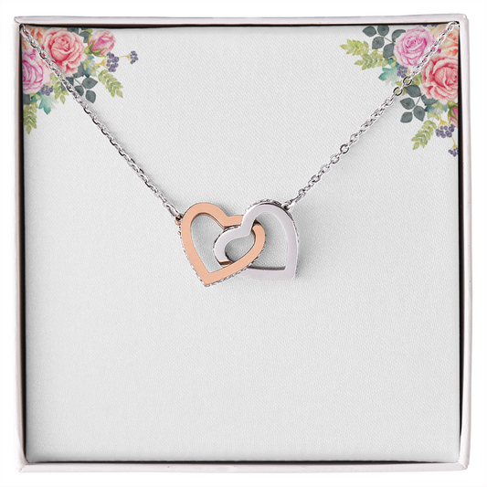Interlocking Hearts necklace