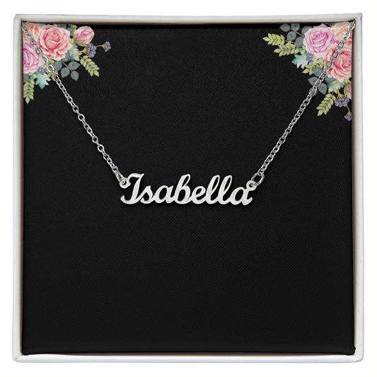 The Cursive Custom Name Necklace