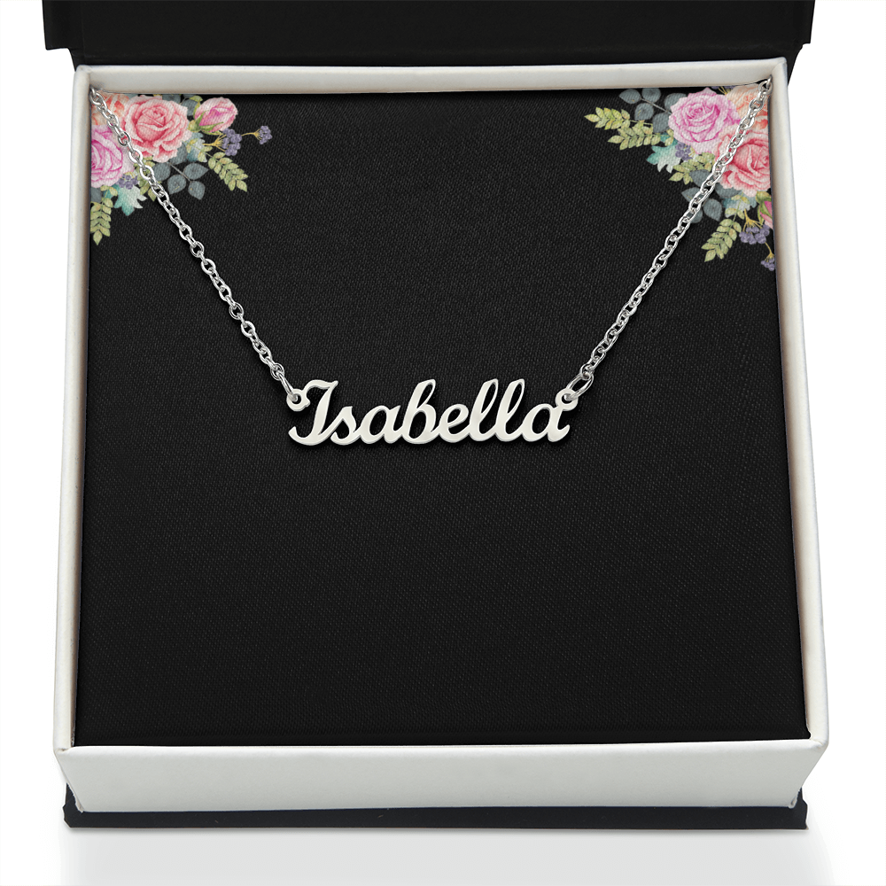 The Cursive Custom Name Necklace