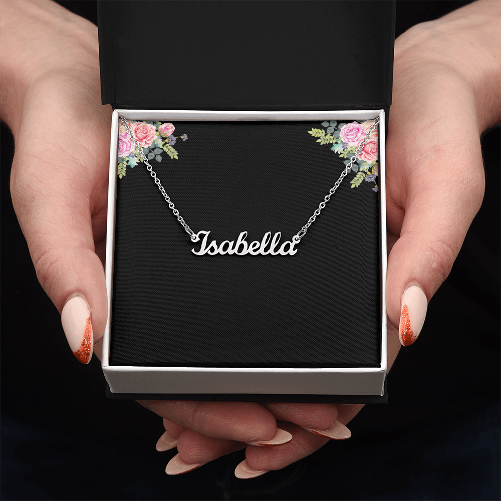 The Cursive Custom Name Necklace