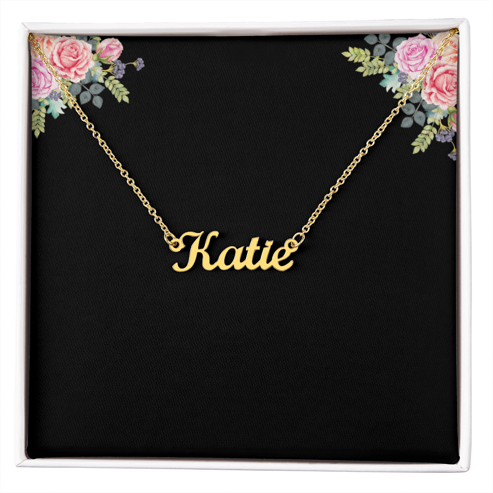 The Cursive Custom Name Necklace