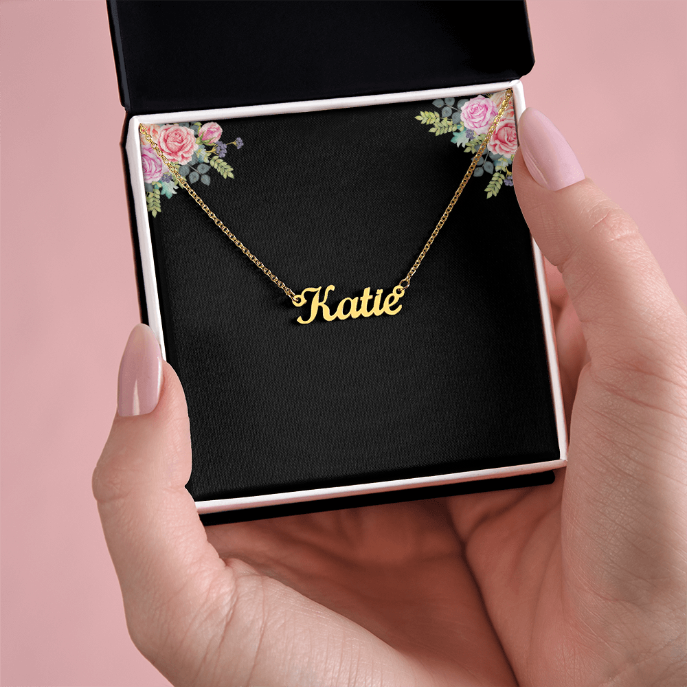 The Cursive Custom Name Necklace