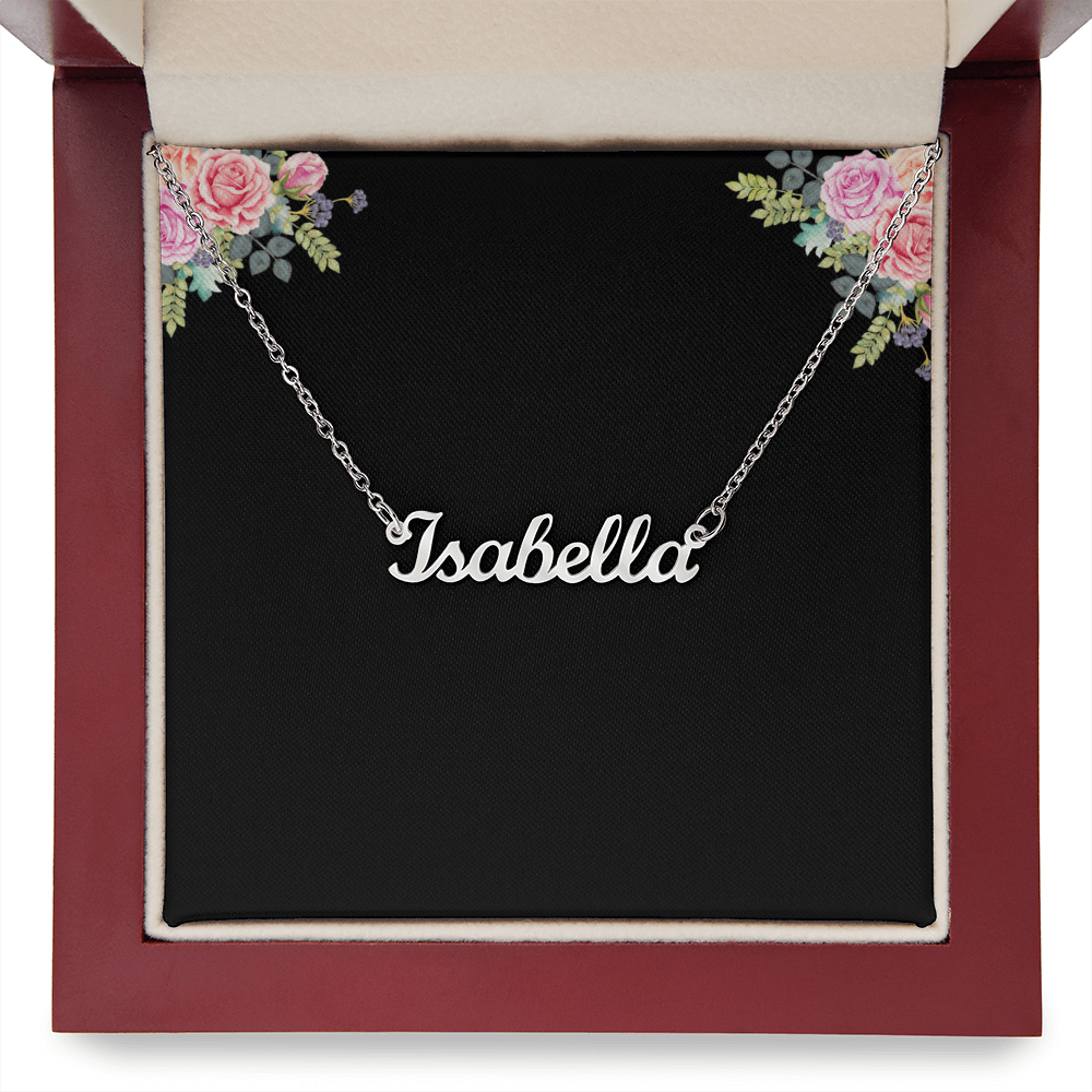 The Cursive Custom Name Necklace