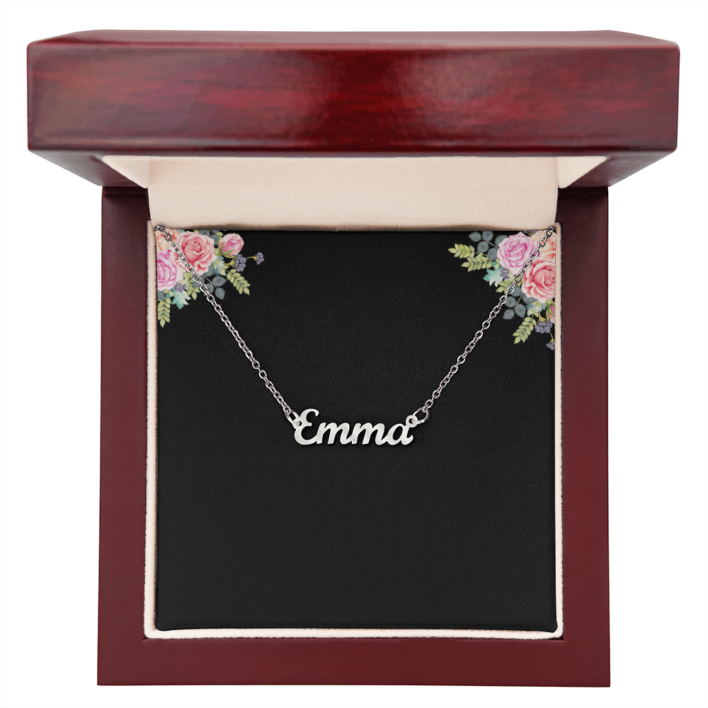 The Cursive Custom Name Necklace