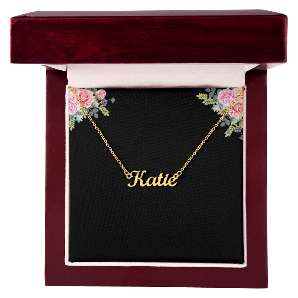 The Cursive Custom Name Necklace