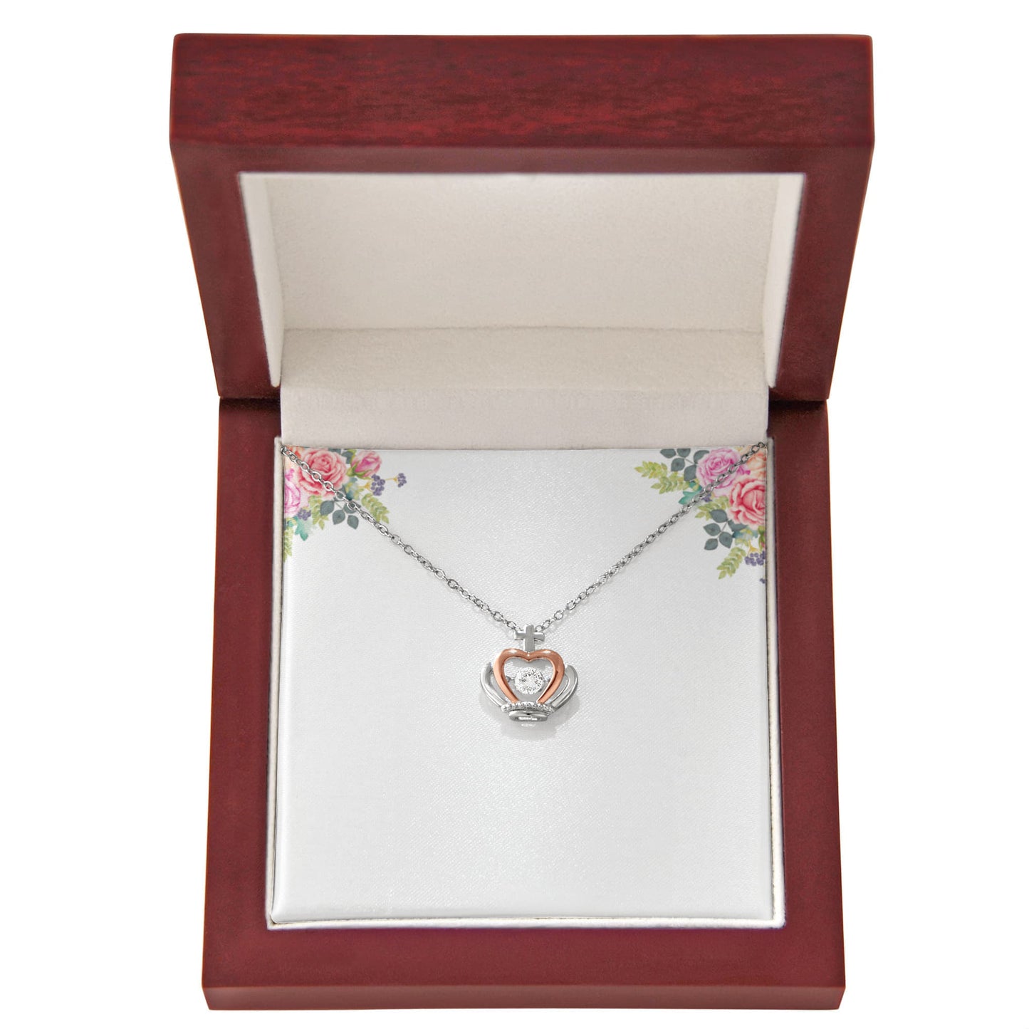 Royal Crown Pendant Necklace