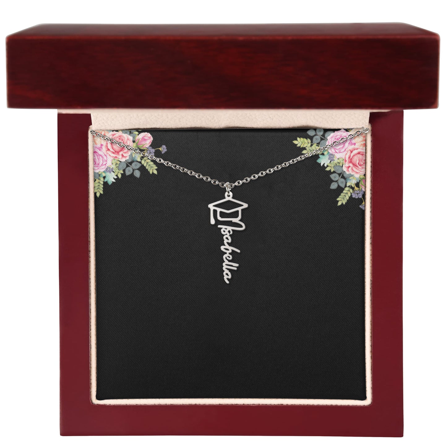 Graduation Name Necklace