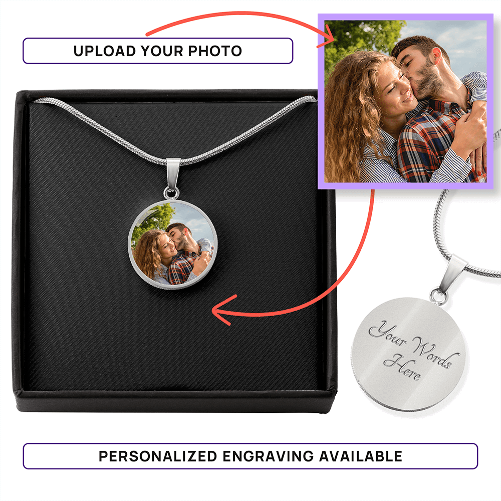 Custom Photo Necklace