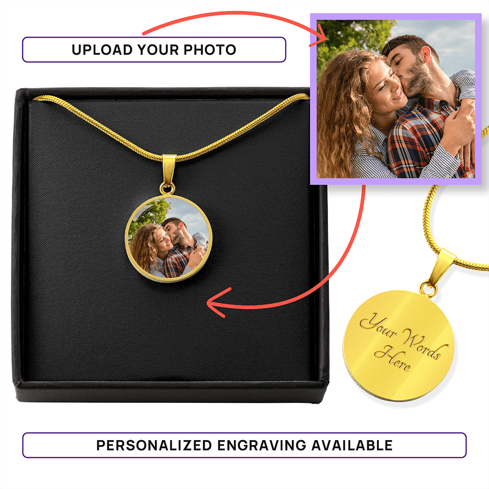 Custom Photo Necklace